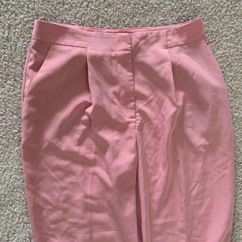 ASOS | Suit Tapered Pants in Pink - Picture 3 of 5